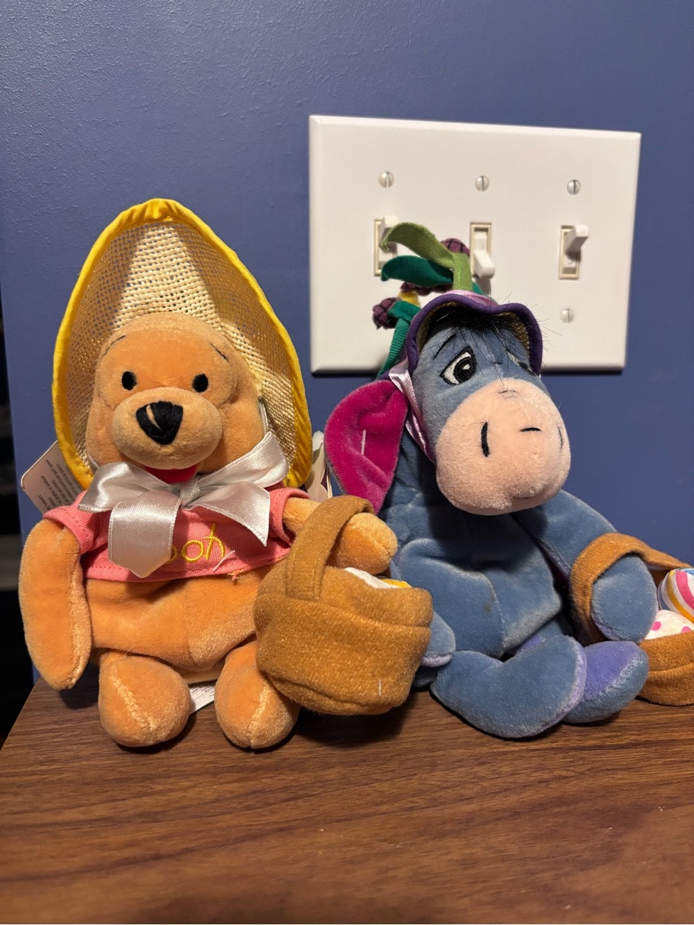 Easter Winnie the Pooh and Eeyore Disney Store